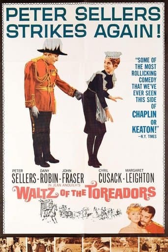 Movie poster for Waltz of the Toreadors