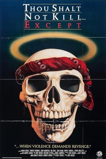 Movie poster for Thou Shalt Not Kill... Except