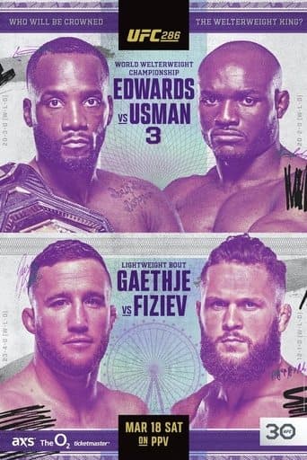 Movie poster for UFC 286: Edwards vs. Usman 3