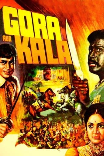 Movie poster for Gora Aur Kala