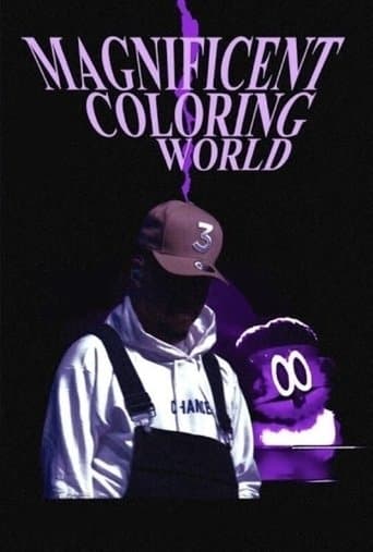 Movie poster for Chance the Rapper's Magnificent Coloring World