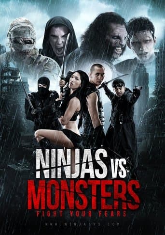 Movie poster for Ninjas vs. Monsters
