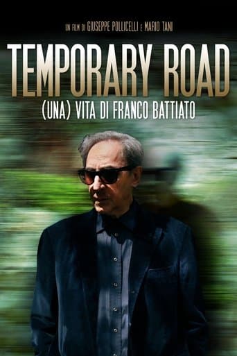 Movie poster for Temporary Road. (una) Vita di Franco Battiato