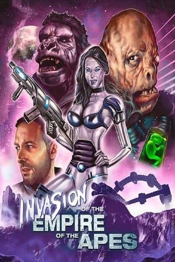 Movie poster for Invasion of the Empire of the Apes