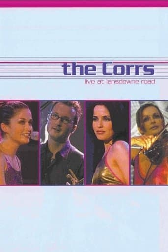 Movie poster for The Corrs: Live at Lansdowne Road