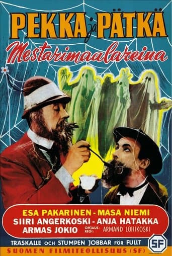 Movie poster for Pekka ja Pätkä mestarimaalareina