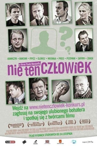 Movie poster for Nie ten człowiek