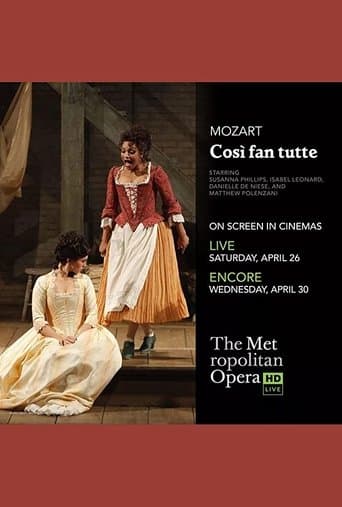 Movie poster for The Metropolitan Opera: Così Fan Tutte