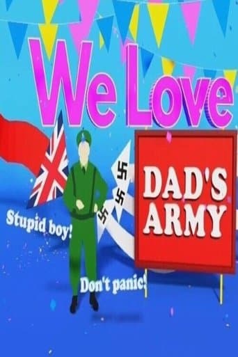 Movie poster for We Love Dads Army