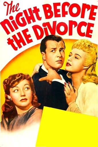 Movie poster for The Night Before the Divorce