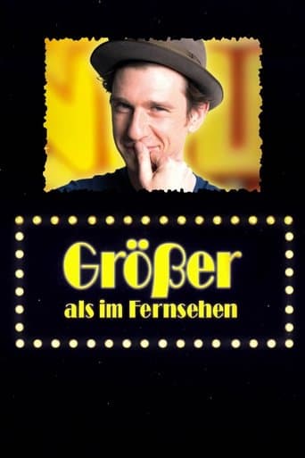 Movie poster for Größer als im Fernsehen