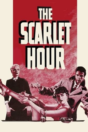 Movie poster for The Scarlet Hour