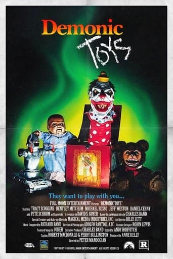 Movie poster for Demonic Toys
