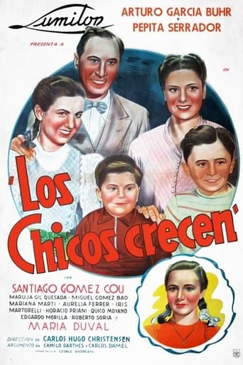 Movie poster for Los chicos crecen
