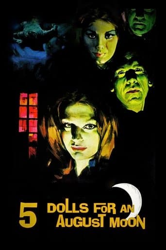 Movie poster for Five Dolls for an August Moon
