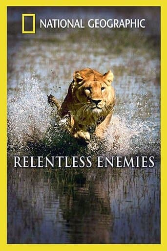 Movie poster for Relentless Enemies: Lions and Buffalo