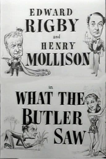 Movie poster for What the Butler Saw
