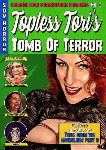 Movie poster for Topless Tori's Tomb of Terror