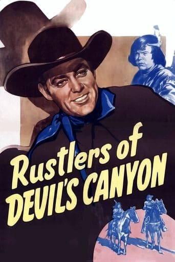 Movie poster for Rustlers of Devil's Canyon