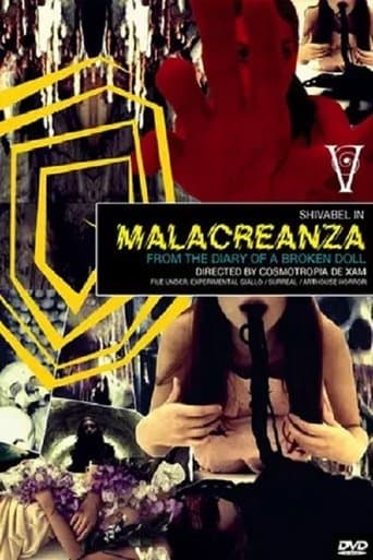 Movie poster for Malacreanza: From the Diary of a Broken Doll