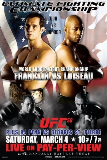 Movie poster for UFC 58: USA vs. Canada