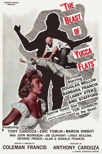 Movie poster for The Beast of Yucca Flats