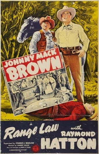 Movie poster for Range Law