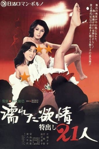 Movie poster for Wet Lust: 21 Strippers