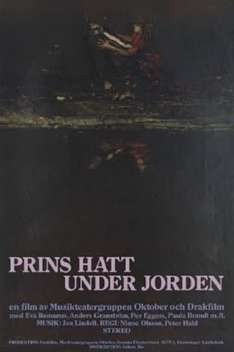Movie poster for Prins Hatt under jorden