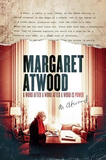 Movie poster for Margaret Atwood: A Word After a Word After a Word Is Power