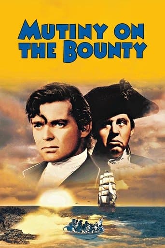Movie poster for Mutiny on the Bounty
