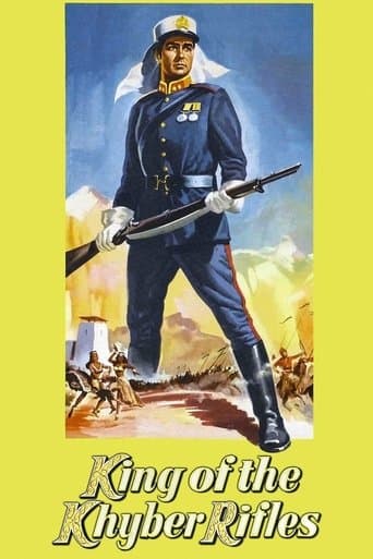 Movie poster for King of the Khyber Rifles