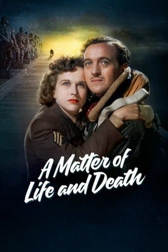 Movie poster for A Matter of Life and Death