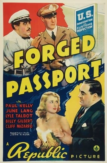 Movie poster for Forged Passport