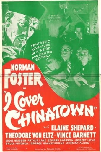 Movie poster for I Cover Chinatown