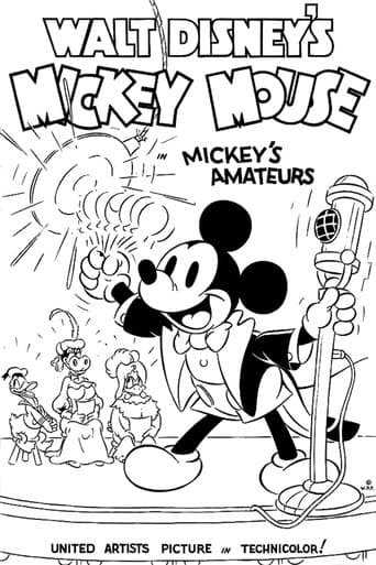 Movie poster for Mickey's Amateurs