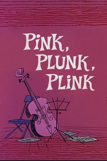 Movie poster for Pink, Plunk, Plink