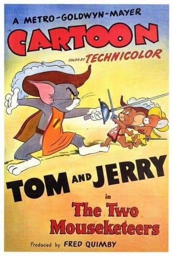 Movie poster for The Two Mouseketeers