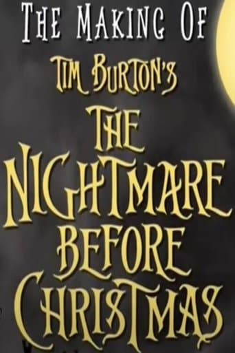 Movie poster for The Making of Tim Burton's 'The Nightmare Before Christmas'