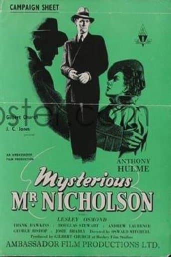 Movie poster for Mysterious Mr. Nicholson