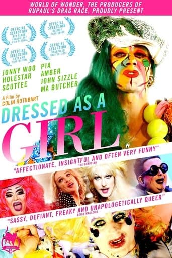 Movie poster for Dressed as a Girl