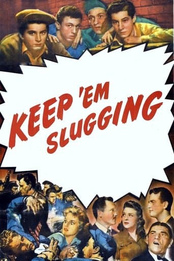 Movie poster for Keep 'Em Slugging