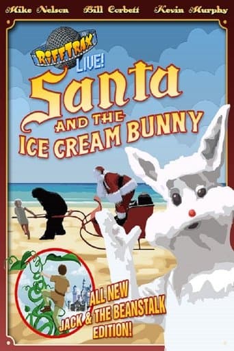 Movie poster for RiffTrax Live: Santa and the Ice Cream Bunny