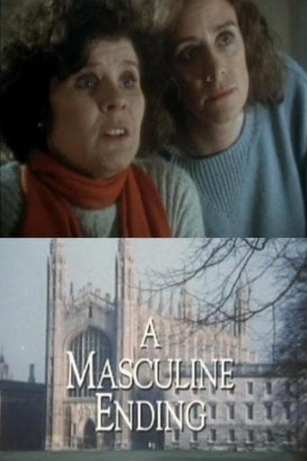 Movie poster for A Masculine Ending