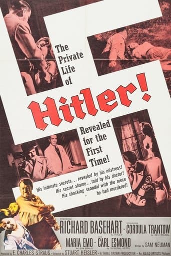 Movie poster for Hitler