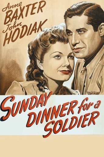 Movie poster for Sunday Dinner for a Soldier