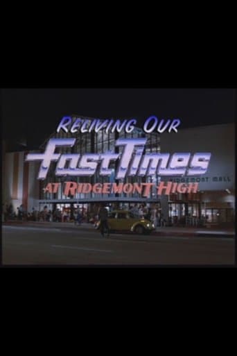 Movie poster for Reliving Our Fast Times at Ridgemont High