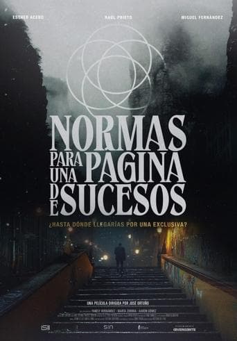 Movie poster for Normas para una página de sucesos