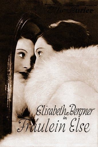 Movie poster for Fräulein Else