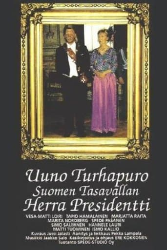 Movie poster for Uuno Turhapuro Suomen Tasavallan Herra Presidentti